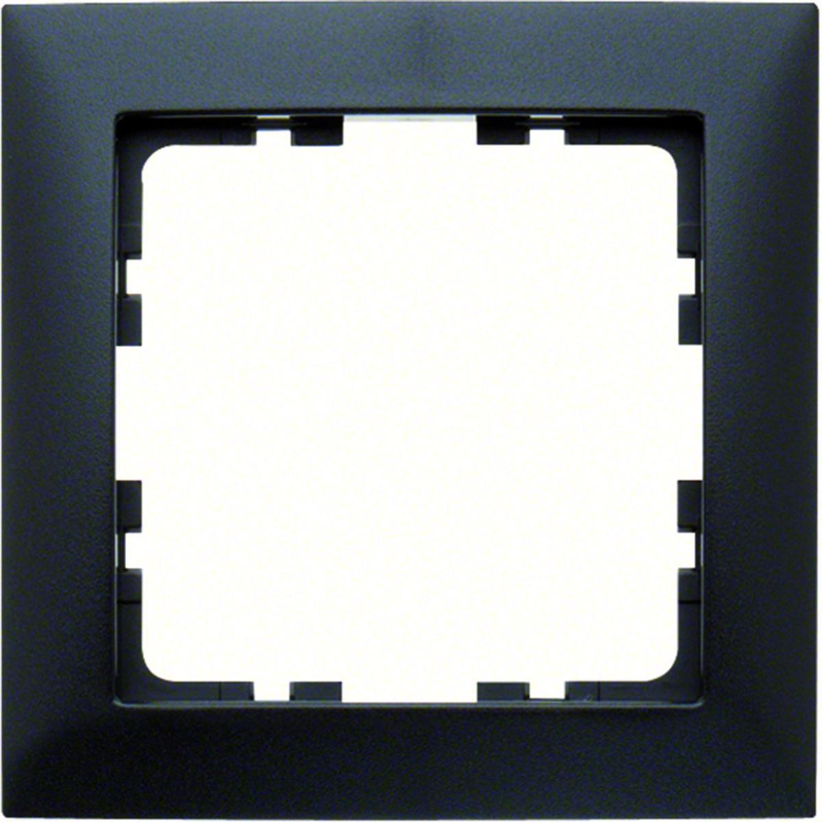 Combination frame, 1-5, S.1 anthracite, Berker - FRAME 1-F S.1 ANTH