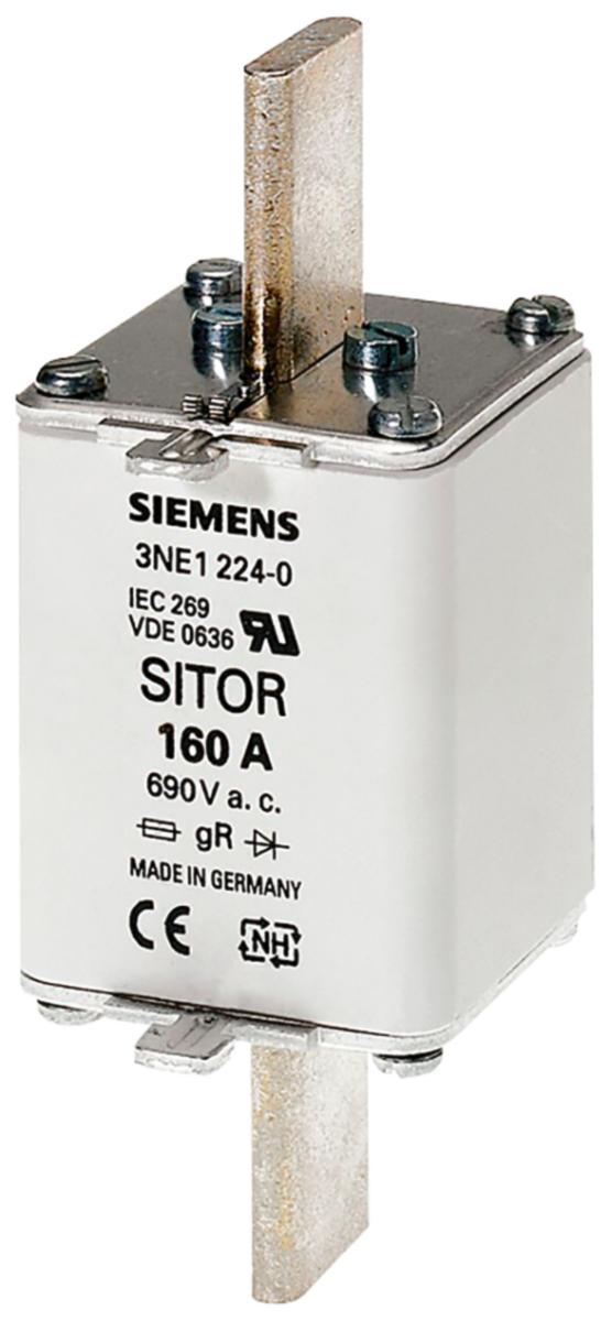 Knivsäkring SITOR, gS, NH1 - KNIVSÄKRING 1 200A 690V GR/GS 3NE1225-0