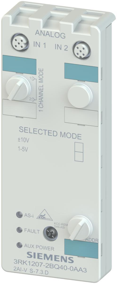 AS-Interface - ASI-MODUL IP67 2AI V 3RK1207-2BQ40-0AA3