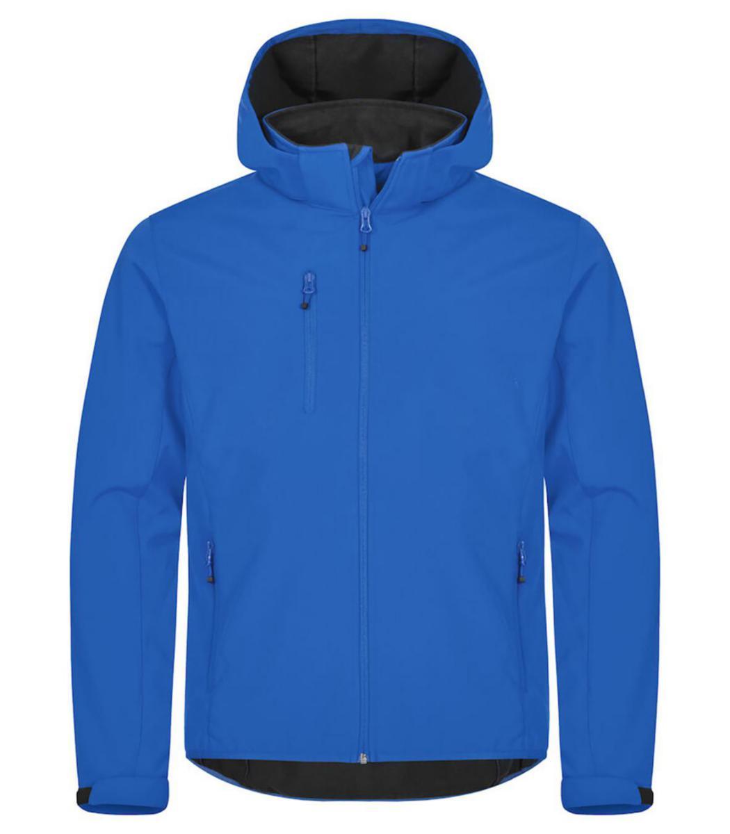 Jacka Clique 0200912 Classic Softshell - JACKA CLIQUE 0200912 CLASSIC SOFTSHELL HUVA ROYALBLÅ L