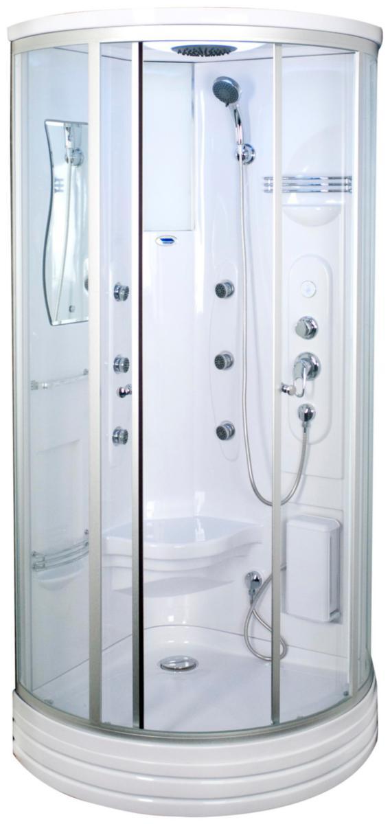 Duschkabin, Arrow - ARROW DUSCHKABIN LÅGTKAR 6005 KLARGLAS YTTERMÅTT 92 * 92 CM