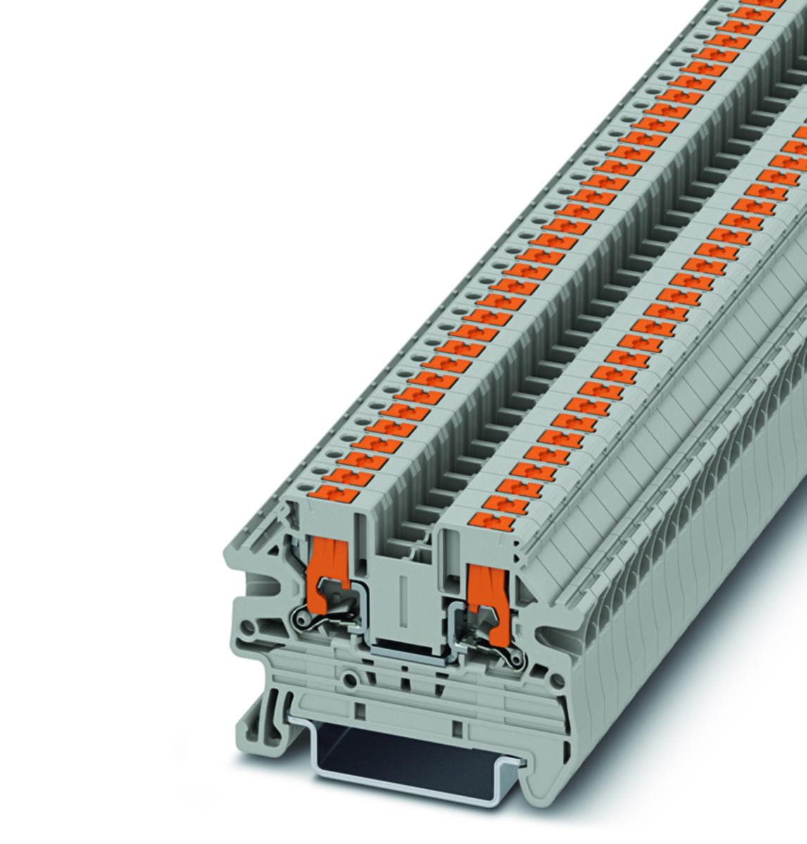 Genomgångsplint PTV - FJÄDERPL VERT 2.5MM2 2ANSL PTV 2.5