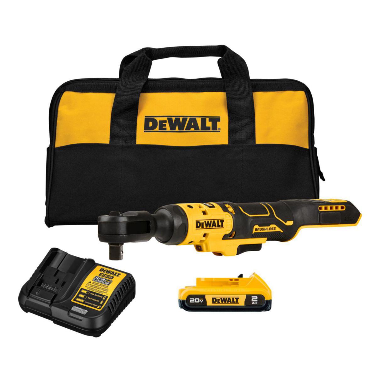 Bit Holder DEWALT DCF512D1-QW - RATCHET HANDLE DEWALT DCF512D1-QW 18V XR 1/2", 2.0AH