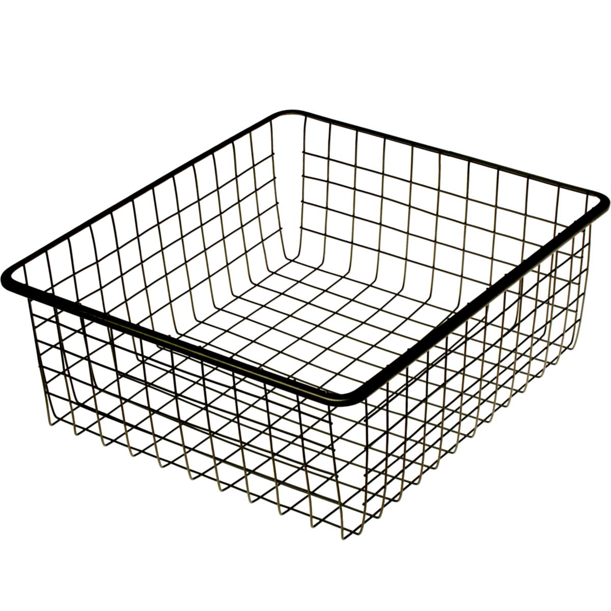 Trådkorg till Tvättbänk, Nimo - NIMO TRÅDKORG T. TVÄTTBÄNK 436X494X175, SVART