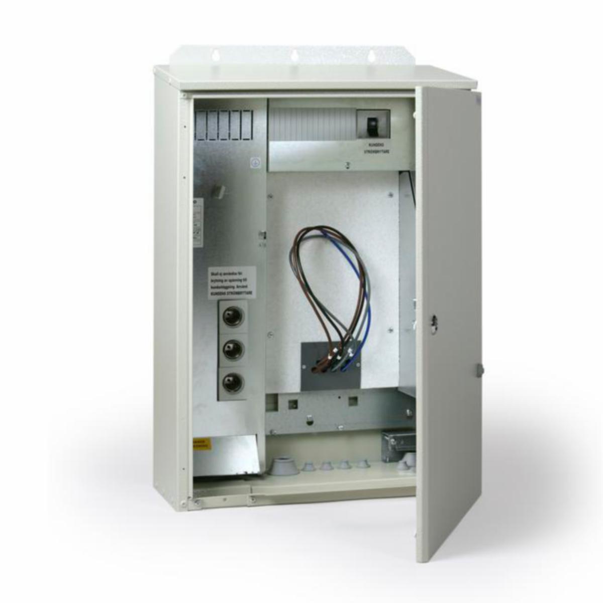 Mätarskåp EVU25 - FASADMÄTARSKÅP GRÅ IP24 EVU25.00G