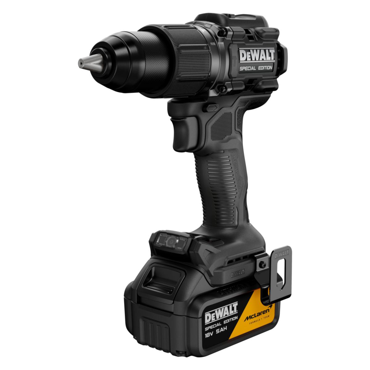 Slagborrmaskin DEWALT McLaren DCD86MP2T - SLAGBORRMASKIN MCLAREN DEWALT DCD86MP2T-QW 18V,2X5.0AH,TSTAK