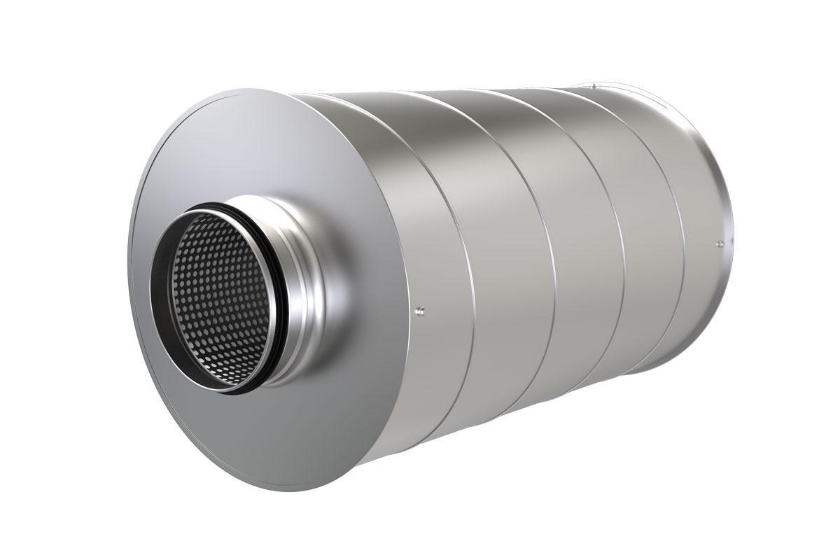 Cirkulär ljuddämpare HCF-CS, Hallströms - LJUDDÄMPARE HCF-CS 125-600 100 MM HALLSTRÖMS