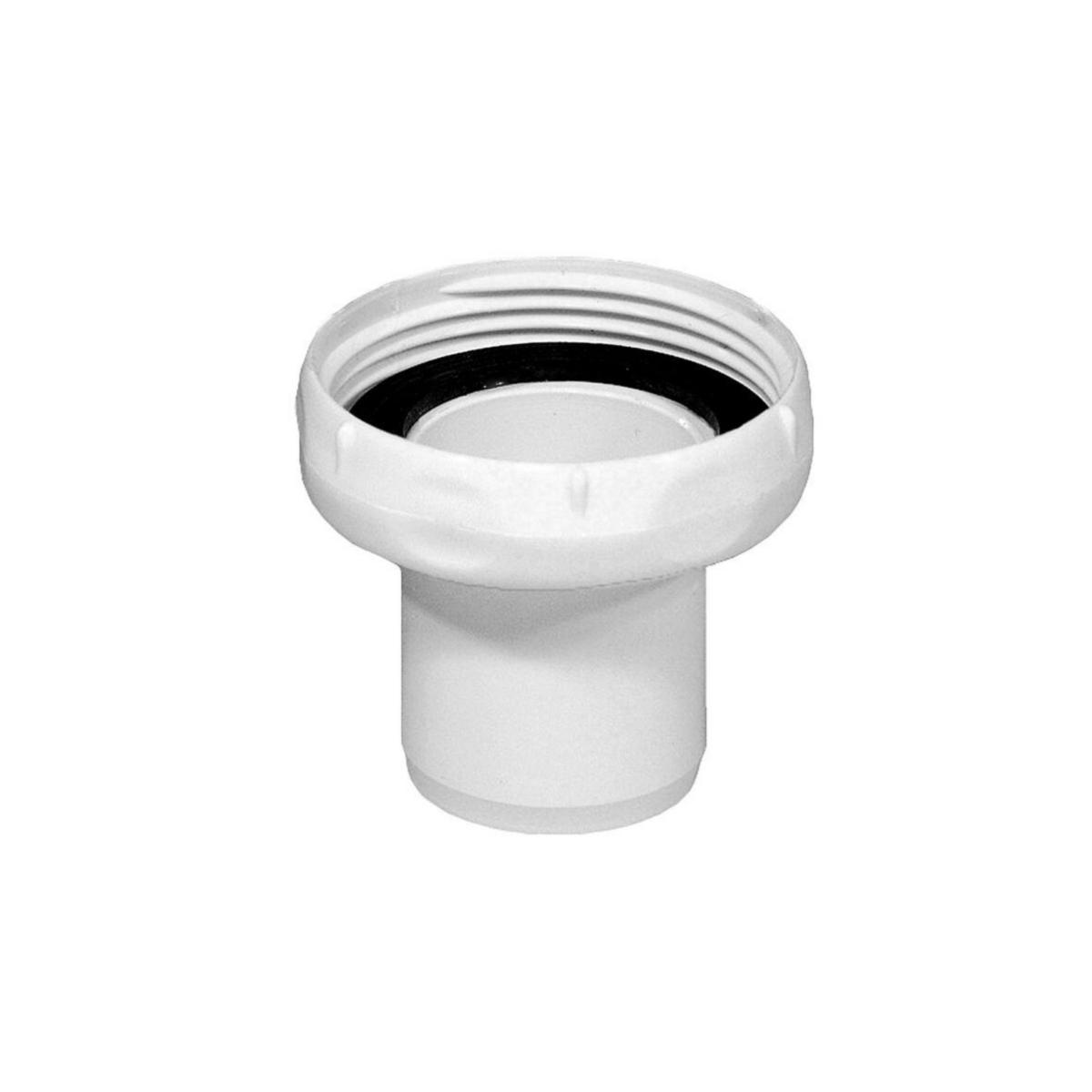 Gänganslutning, invändig gänga,PP, Purus - 32XG 1 1/2" INV. GÄNGANSLUTN. VIT PURUS