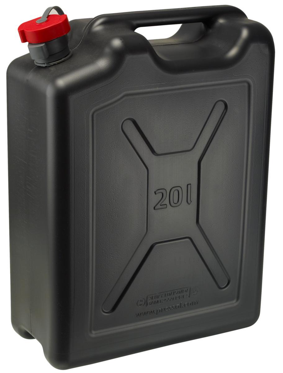 Fuel Canister Jeep Pressol - JEEP FUEL CAN PRESSOL 20L DARKGREY PLASTIC 21127