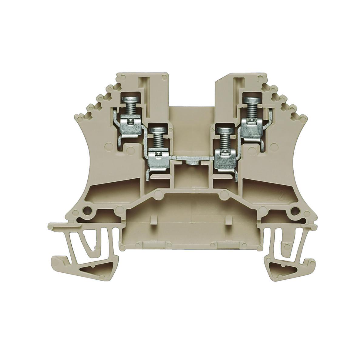 Genomgångsklämmor WDU - KLÄMMA WDU 1,5ZZ 10314.0 BEIGE
