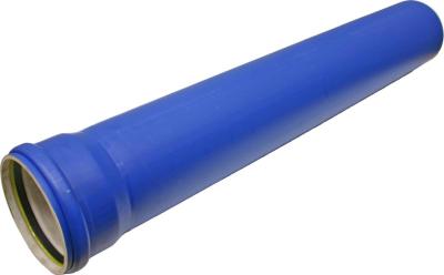 110x3000 pp rör med 1 muff stilla - rör med en muff, pp,