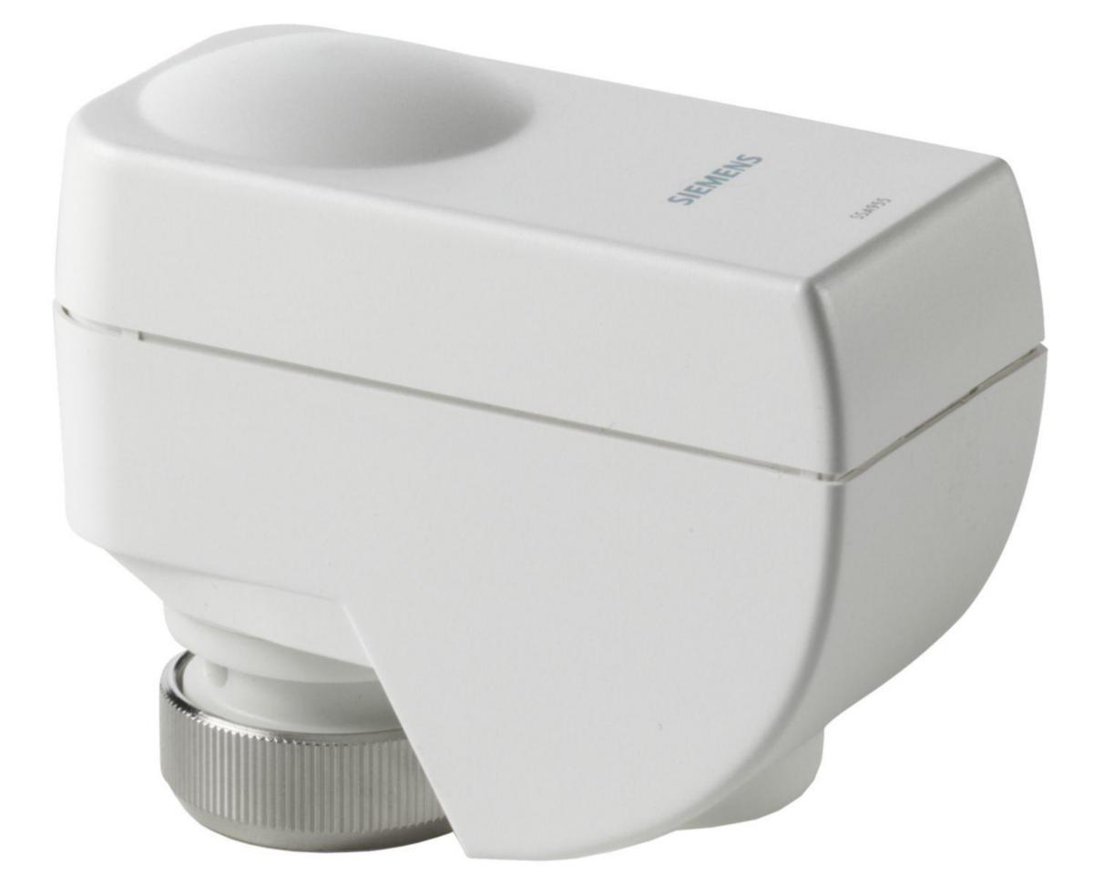 Ställdon synco living, Siemens - STÄLLDON SIEMENS SYNCO LIVING SSA955 FÖR 1ST RADIATORVENTIL