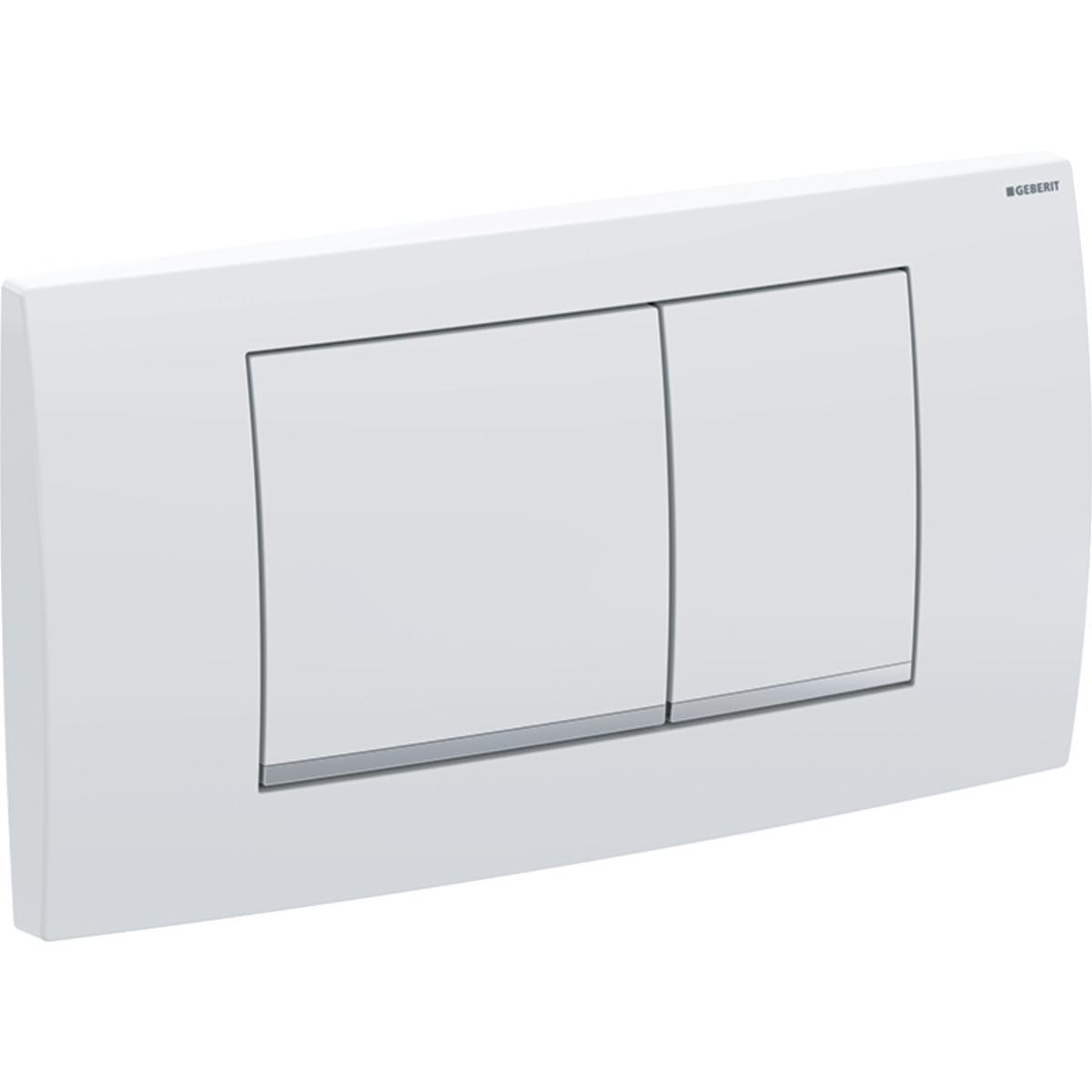 Tryckplatta Twinline30, Geberit - GEBERIT SPOLPLATTA TWINLINE30, MATTKROM