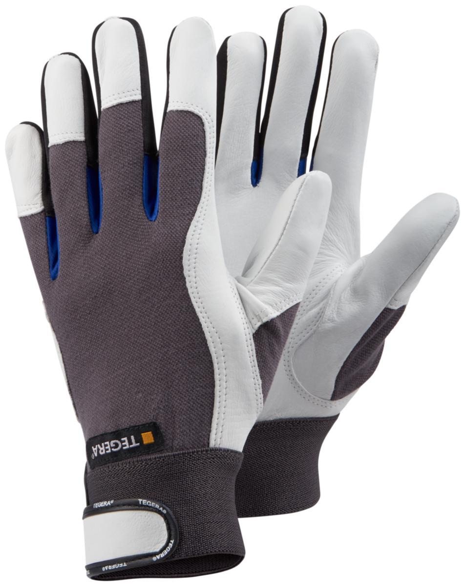 Glove tegera 166 - GLOVE TEGERA 166 COWGRAIN VELCRO SIZE 7