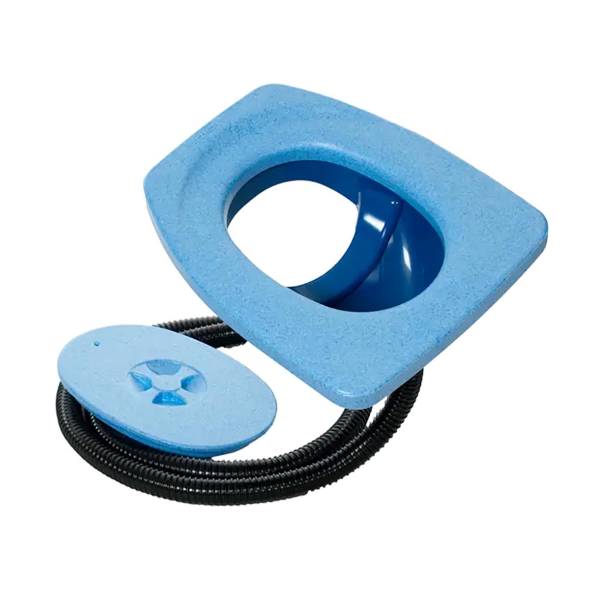 Torrdass Separett 501 - TORRDASS SEPARETT 501 URINSEP- ARERANDE MED VÄRMESITS, BLÅ