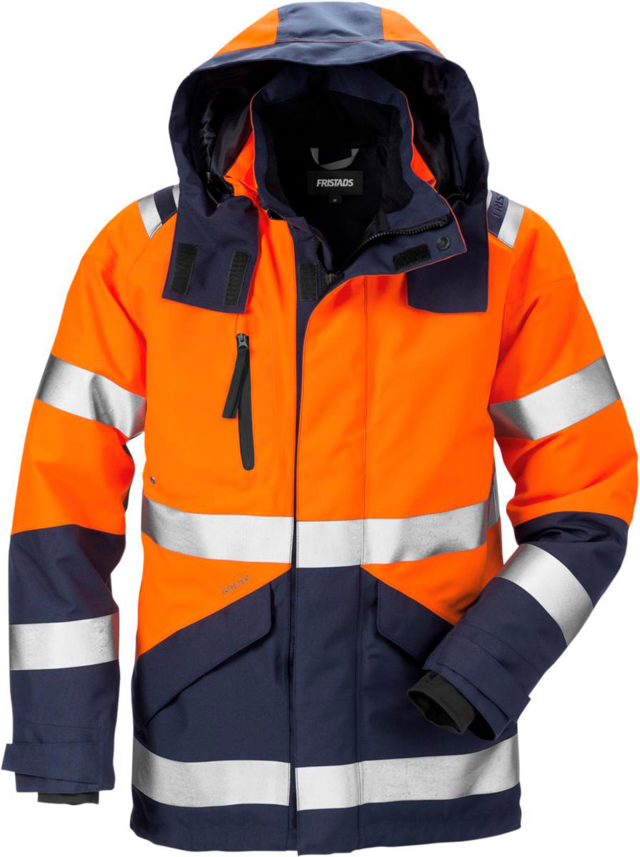 Parkas Fristads 4988 - SKALJACKA 4988 GXB ORA/MARIN VARSEL GORETEX KL3 STL 3XL
