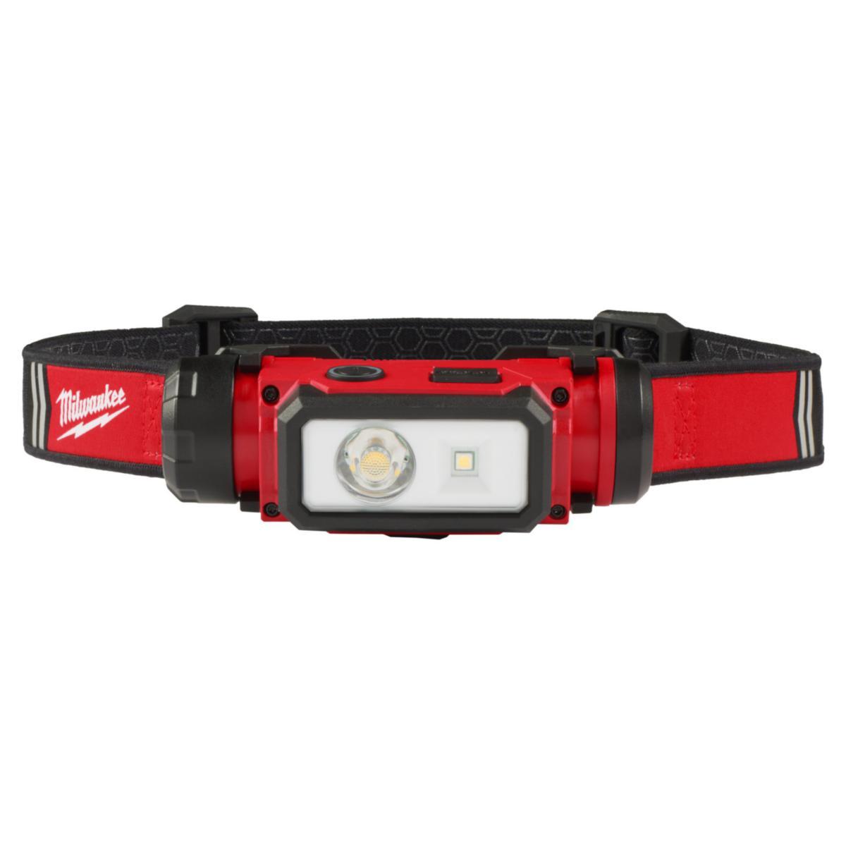 Headlamp Milwaukee L4 HL2-301 - HEADLAMP MILWAUKEE L4 HL2-301,1X3AH USB BATTERY