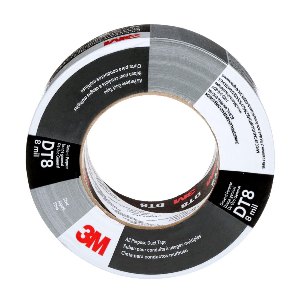 Tape 3M DT8 - 3M™ All Purpose Duct Tape DT8, 3M™ All Purpose Duct Tape DT8,