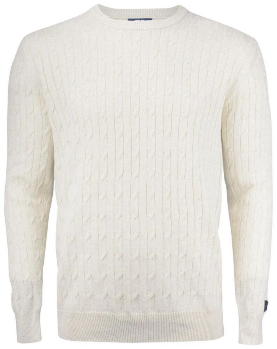 Tröja Cutter & Buck Blakely - TRÖJA C&B KNITTED 355402 SANDMELERAD STL L