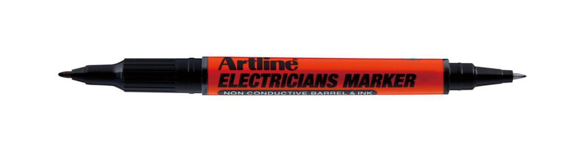 Märkpenna Artline Elektriker - MÄRKPENNA ARTLINE ELEKTRIKER SVART 0.4/1.0MM SPETS