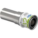 Rak övergång, S-Press PLUS Koppling slätända, Uponor