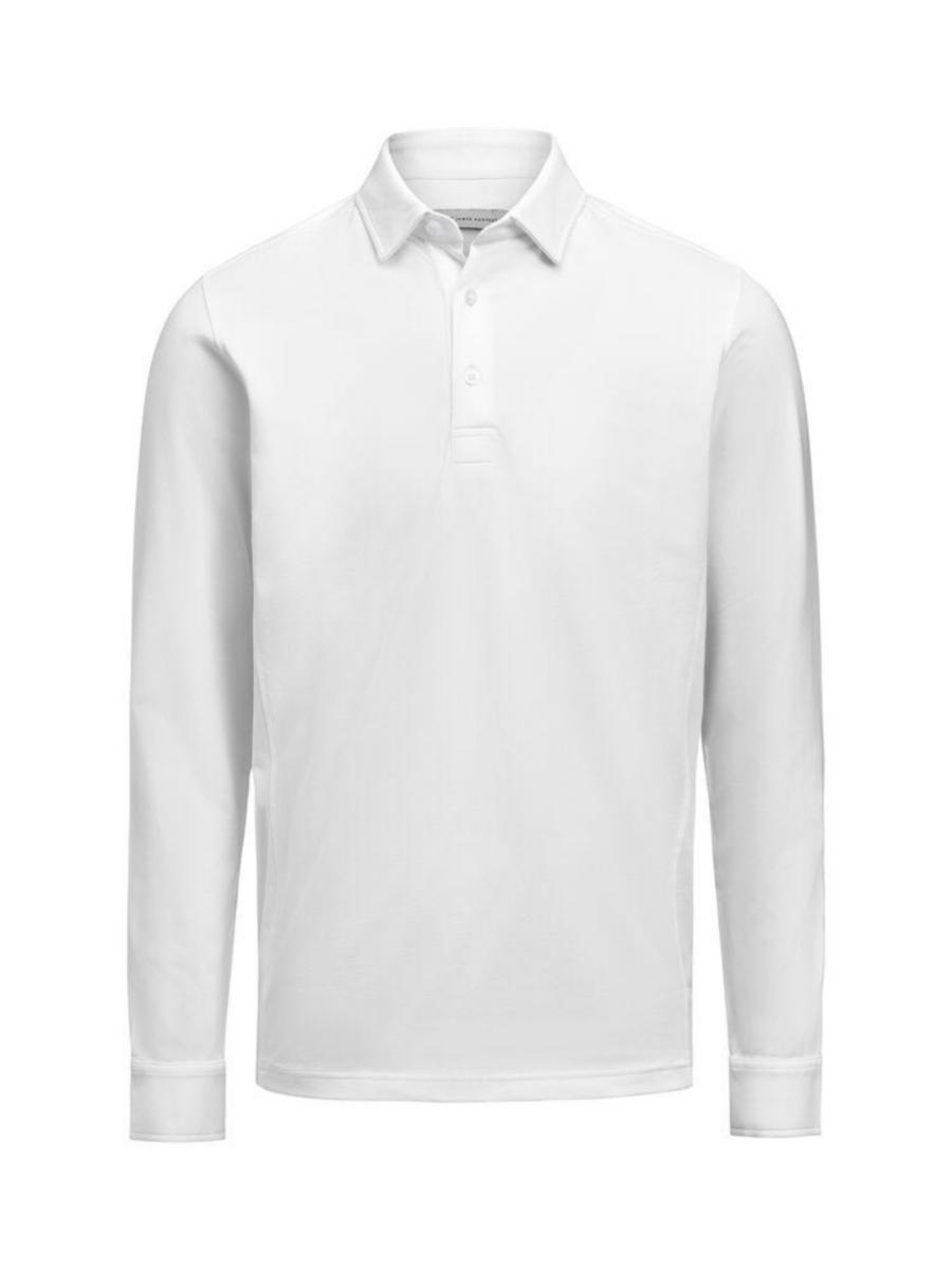 Pikétröja James Harvest Supreme 2115007 - PIKÉTRÖJA HARVEST SUPREME POLO L-ÄRM VIT STL M