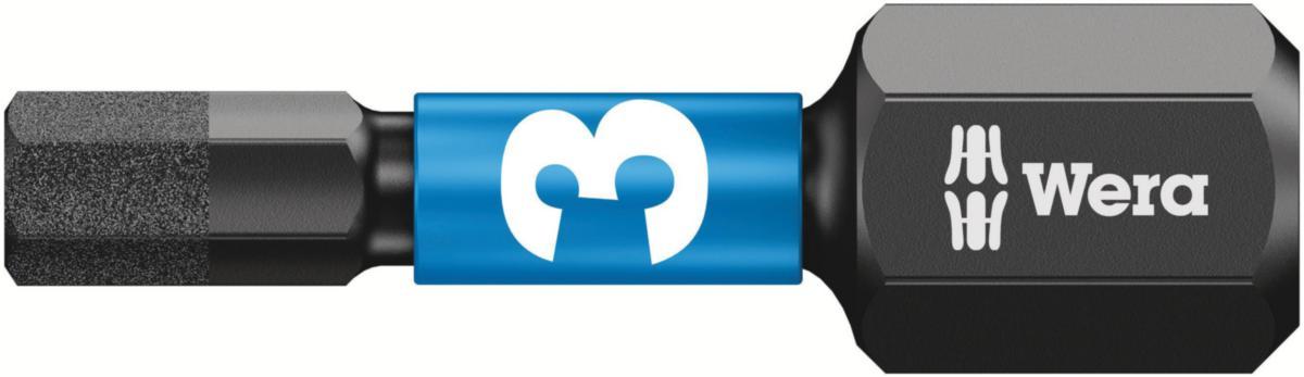 Kraftbits Wera 840/1 IMP DC insex 10-pack - KRAFTBITS WERA 840/1 IMP DC HEX-PLUS SW 3,0X25 MM 10-PACK