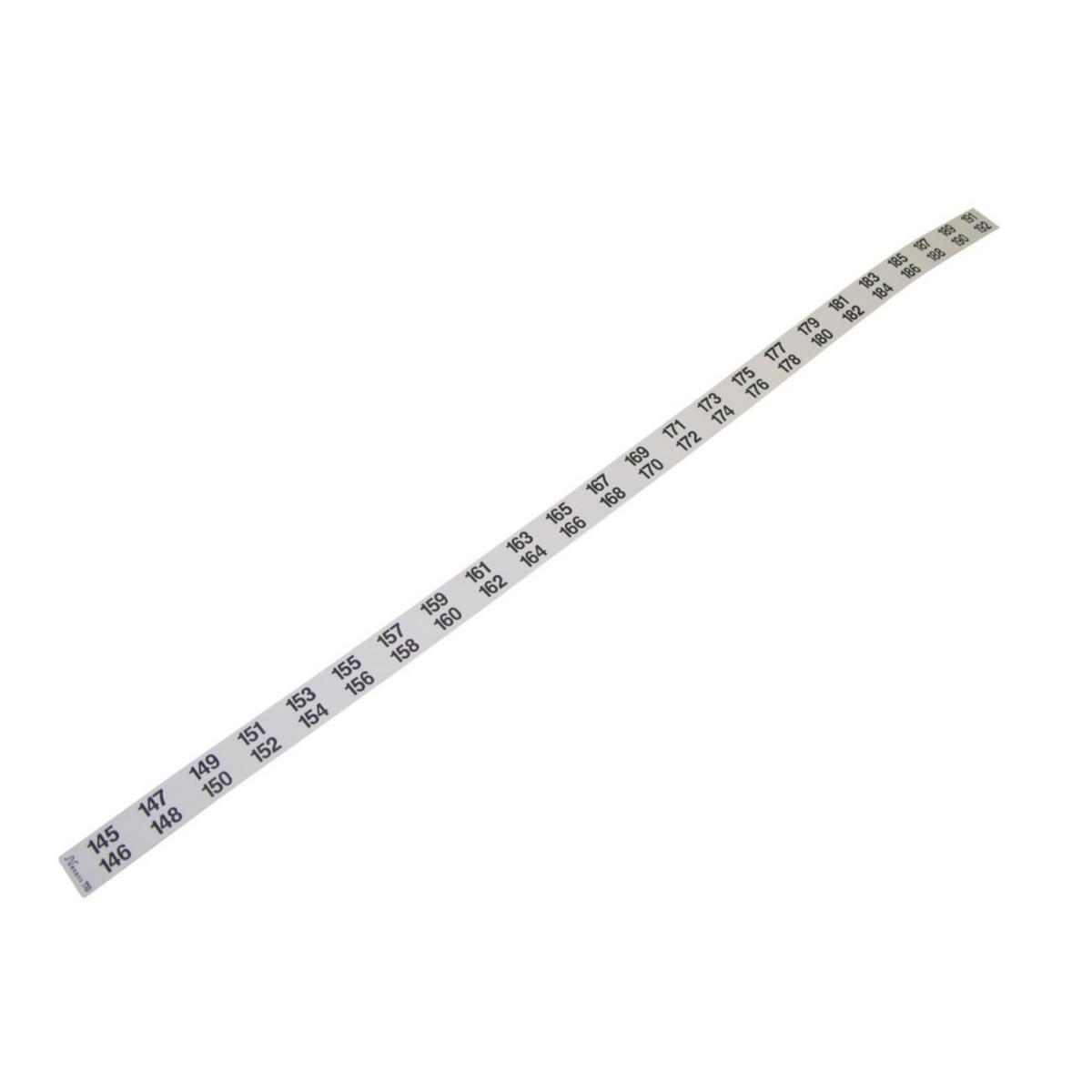 Paneletiketter, Nexans - PANELETIKETT KB 112 145-192 DUBBEL 24XSC-DUPLEX 30191109