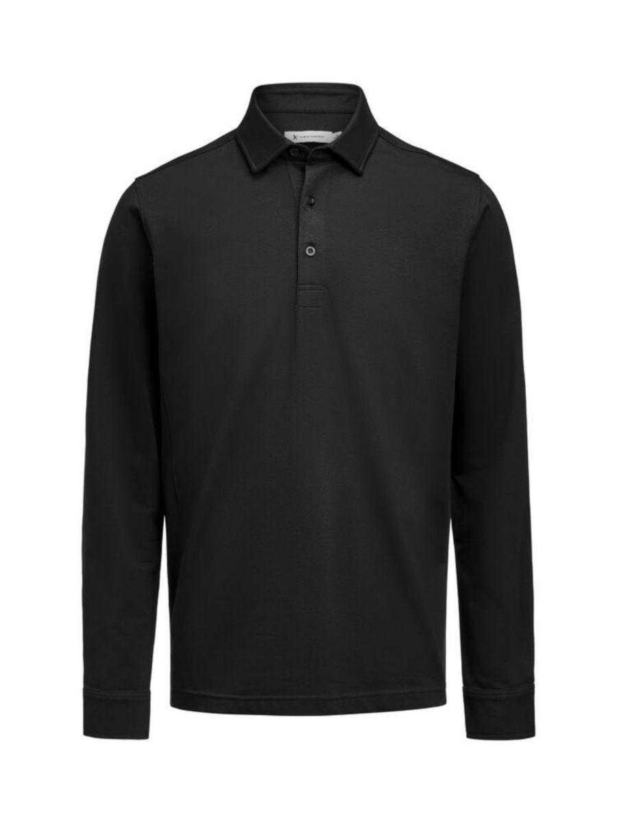 Pikétröja James Harvest Supreme 2115007 - PIKÉTRÖJA HARVEST SUPREME POLO L-ÄRM SVART STL M