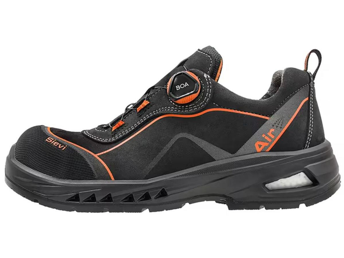 Skyddssko Sievi 52537 AirGo 3 Roller - SKYDDSSKO SIEVI 52537 AIRGO 3 ROLLER XL BOA S3 SVART STL 46