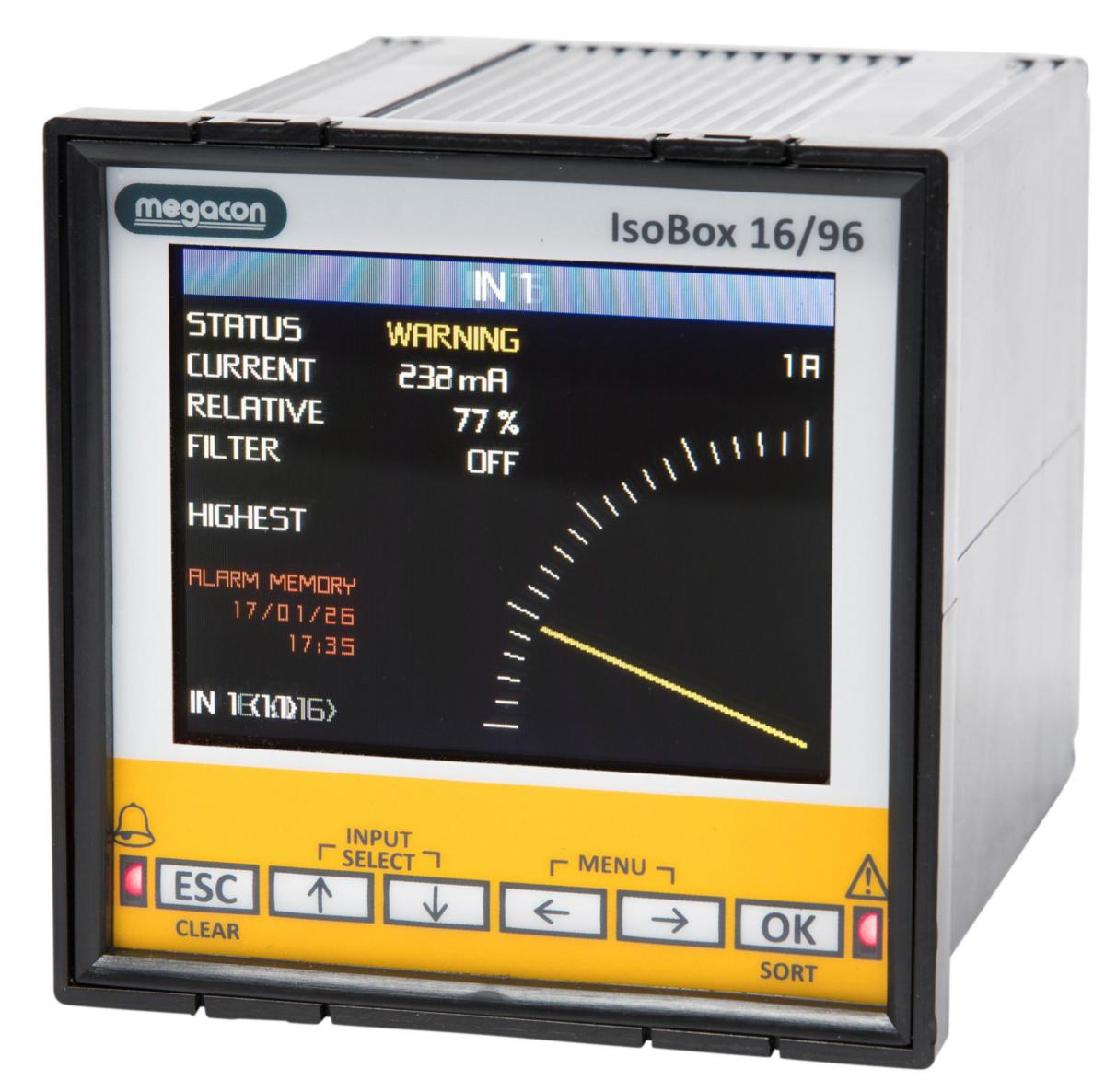 Jordfelsövervakning IsoBox - JORDF ÖV ISOBOX 16/96 MOD. RTU 670196