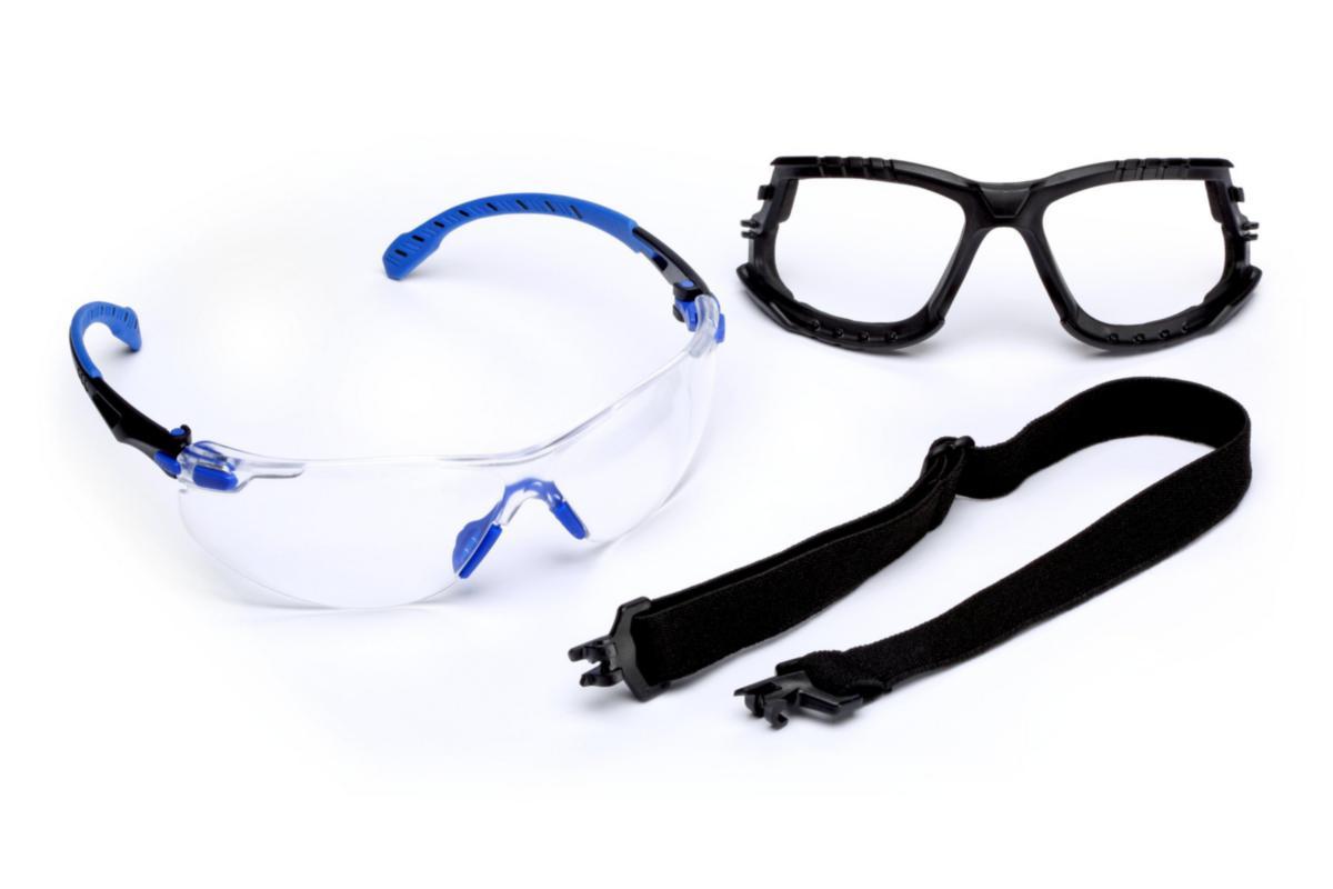 Protective goggles 3M Solus Scotchgard - SAFETY GLASSES 3M S1101 SOLUS SCOTCHGARD BLUE SET