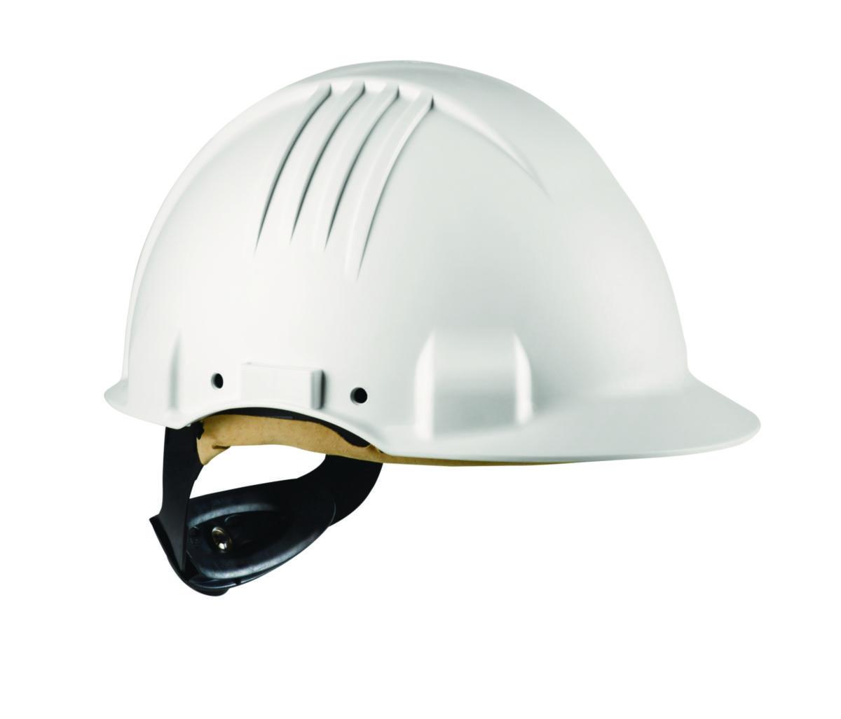 Protective Helmet 3M G3501 heat resistant - HELMET 3M G3501 WHITE HEATRESIST NON VENT RATCHET