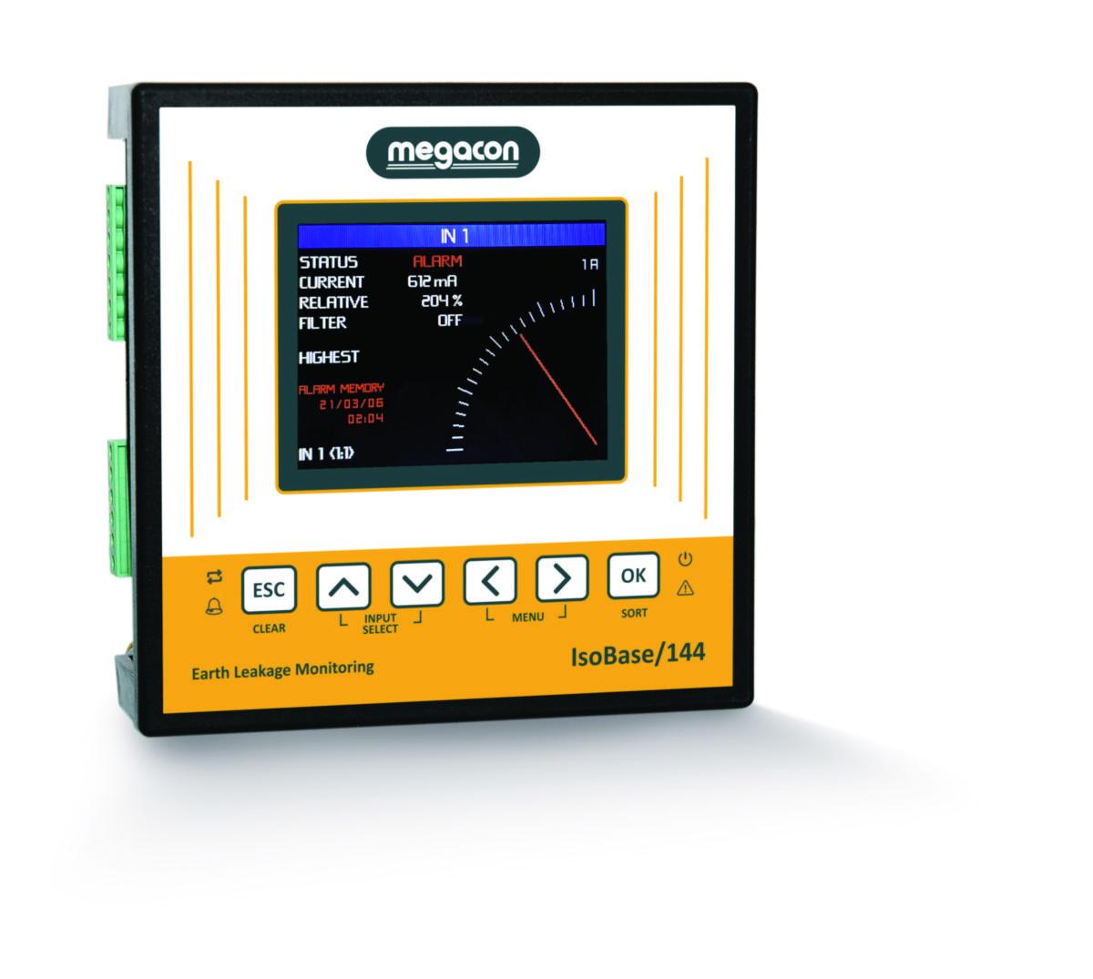 Jordfelsövervakning IsoBase - JORDF.Ö ISOBASE/144 MODBUS RTU 670596