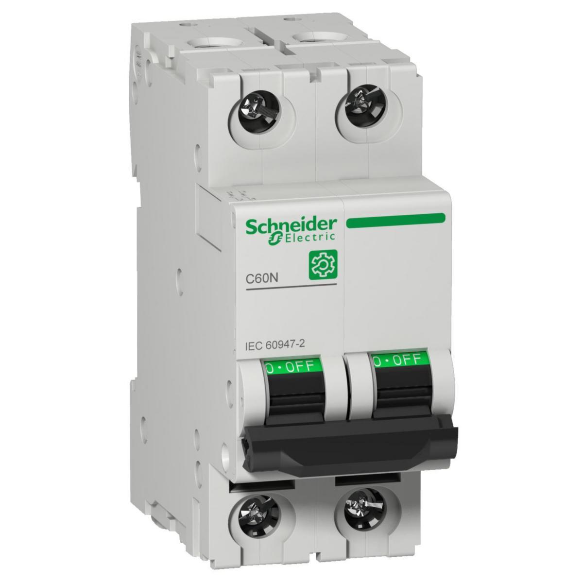 Minibrytare C60N 2-pol D - MINIBRYT M9 C60N 2P D25A 10KA M9F12225