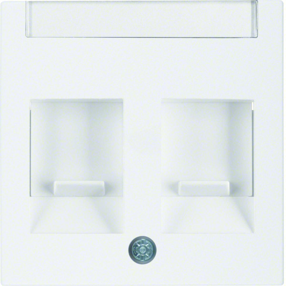 Centrumbricka S.1, dammluckor - CENTRUMBRICKA MED LUCKOR, VIT