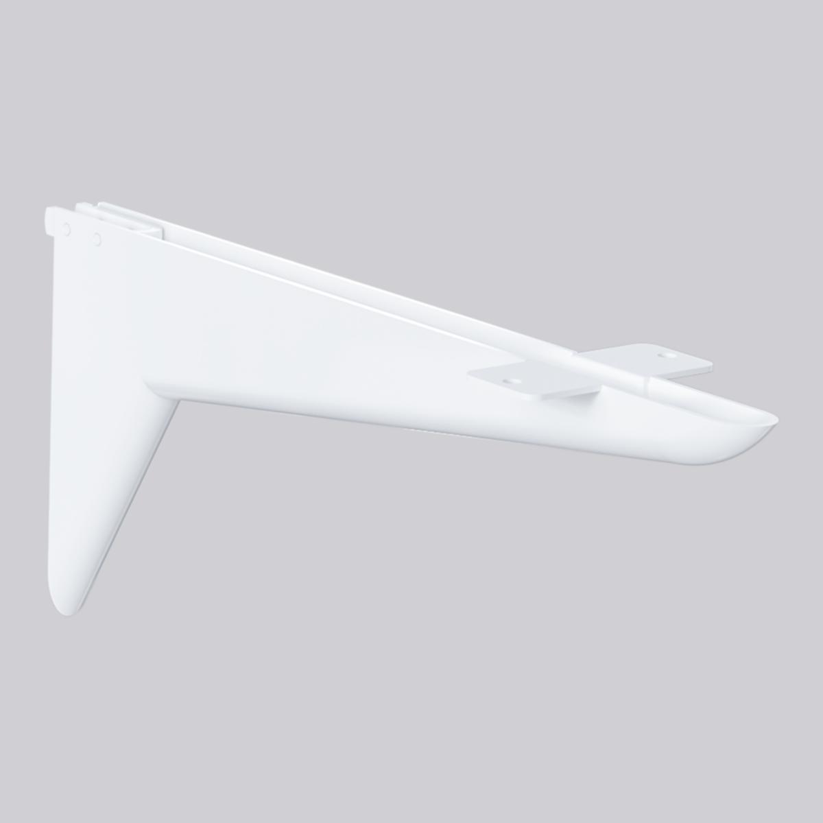 Konsol Hyllteknik förstärkt, med skarvbeslag - KONSOL, FÖRSTÄRKT, SKARV 270MM - VIT