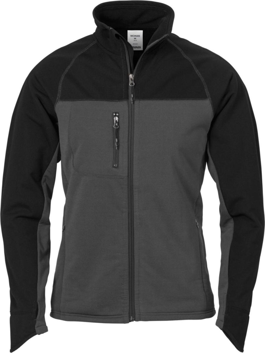 Fleecejacka Fristads 1474 Dam - FLEECEJACKA CODE 1474 GRÅ DAM STL M