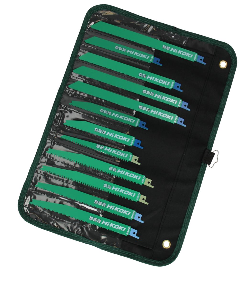 Reciprocating Saw Blade Set HiKOKI - RECIPROCATING HIKOKI SAW BLADE SET 12 PCS