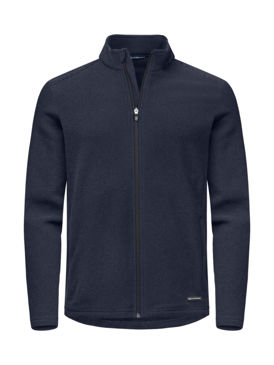 Fleecetröja Cutter & Buck Hunts point - FLEECETRÖJA C&B HUNTS 358432 HEL ZIP MARIN STL 3XL