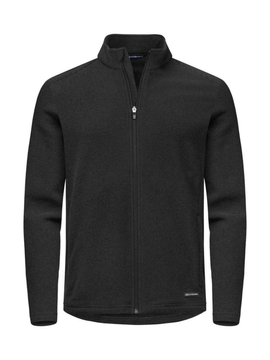 Fleecetröja Cutter & Buck Hunts point - FLEECETRÖJA C&B HUNTS 358432 HEL ZIP SVART STL 3XL