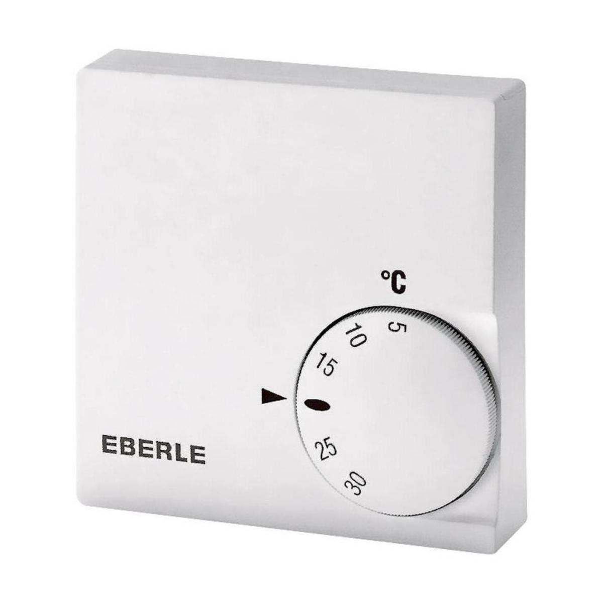 Room thermostat series 6000-E Eberle - ROOM THERMOSTAT RTR-E 6121 DEV STEERING 10A/230V 1br