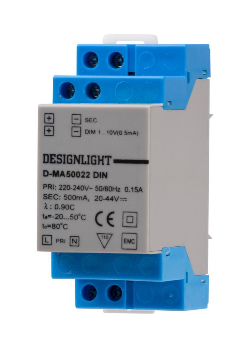 LED Driver för DIN-montage - LED DRIVER DIN 5000MA 11-22W