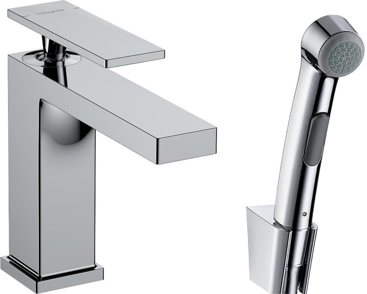 Tvättställsblandare Tecturis E 110, Hansgrohe - HANSGROHE TVÄTTSTÄLLSBLANDARE TECTURIS E 110 KROM