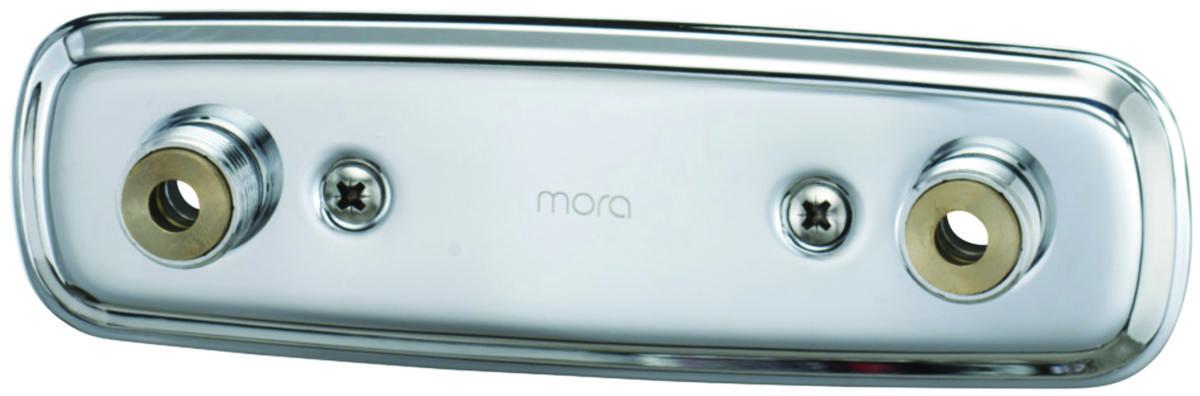 Blandarfästen 150 c/c, för dold rördragning med koppar, Morafix - 15 VÄGGBRICKA 150 C/C FKR. MA 701026