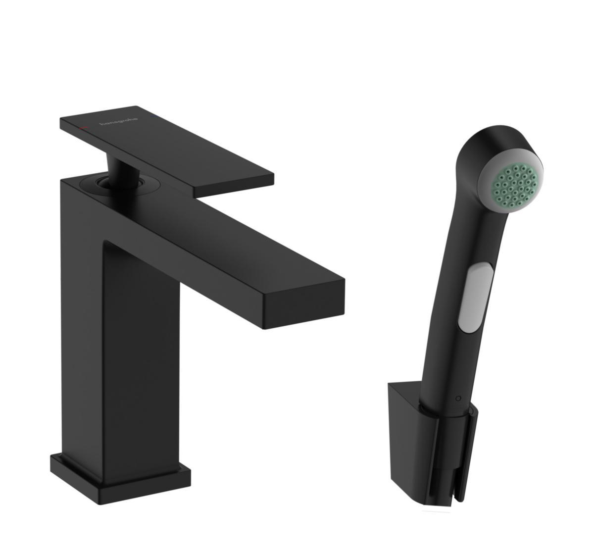 Tvättställsblandare Tecturis E 110, Hansgrohe - HANSGROHE TVÄTTSTÄLLSBLANDARE TECTURIS E 110 MATT SVART