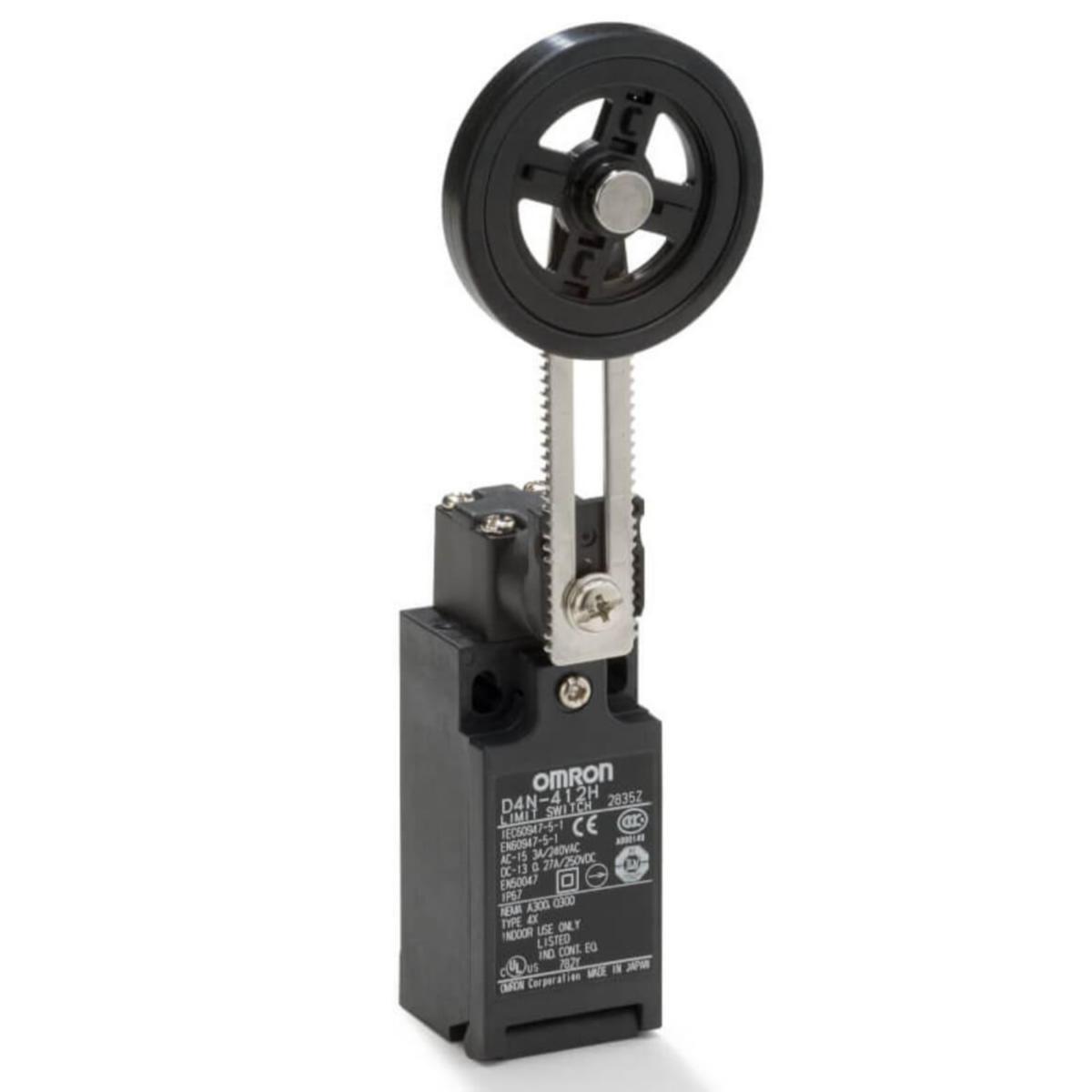 Gränslägesbrytare D4N - GRÄNSLÄGE ARM M J RULL M20 D4N-412H