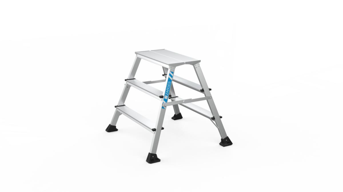 Arbetsbock Zarges XLstep P bred - ARBETSBOCK ZARGES XLSTEP P BRED PLFH 0,74M 2X3 STEG