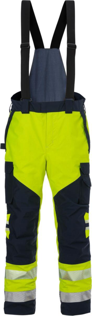 Skalbyxa Fristads 2095 GXE - MIDJEBYXA FK 2095 GXE GUL/MAR FLAMVARSEL KL2 GORE-TEX STL XX