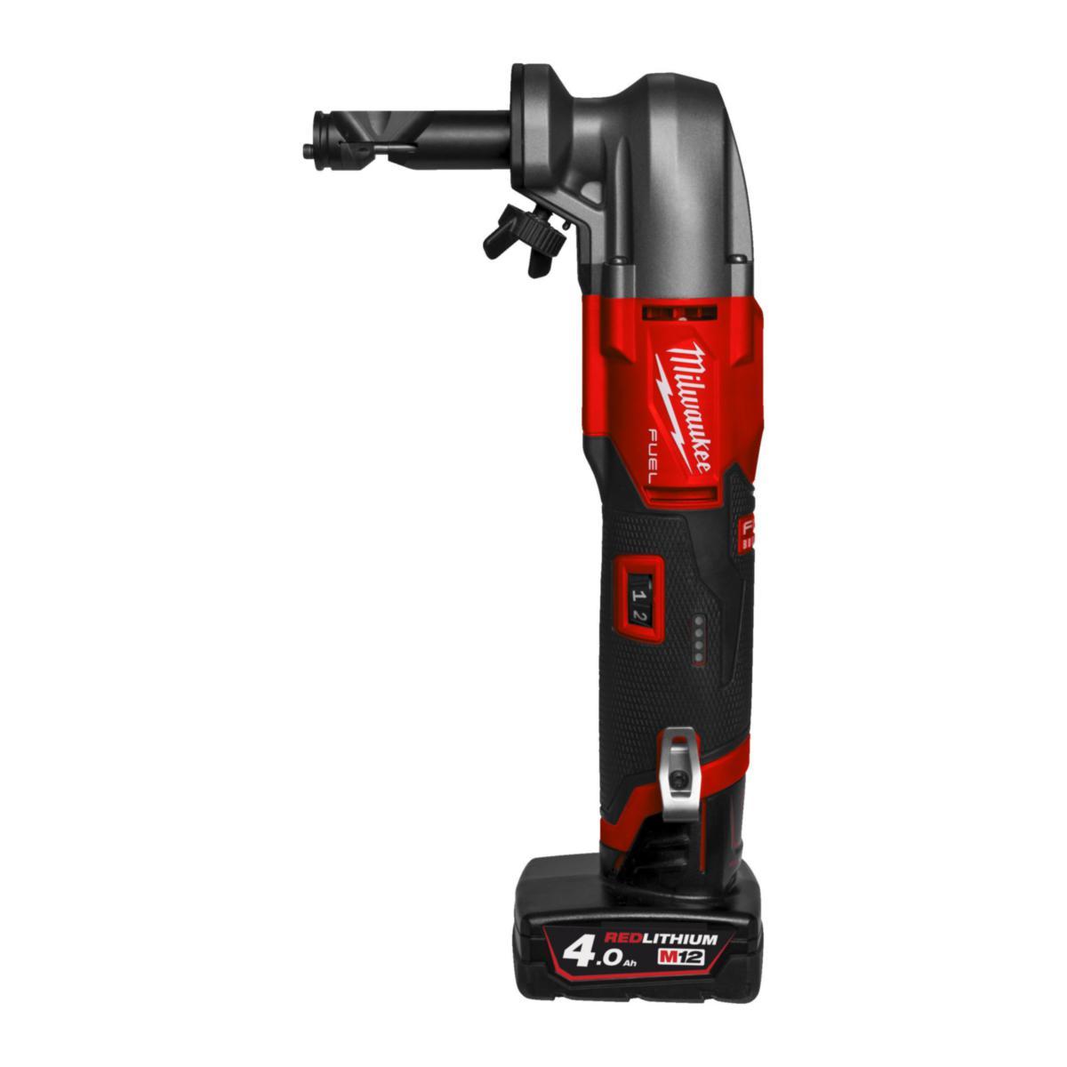 Nibblers Milwaukee M12 FNB16-402X - NIBBLER MILWAUKEE M12 FNB16 402X, 2X4,0 AH, CHARGER, HDBOX